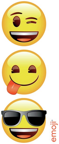 Emoji Smiling Faces Towel.